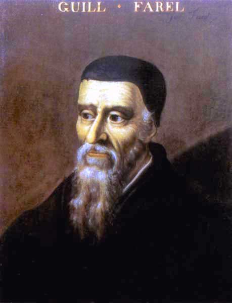 Portrait of William Farel